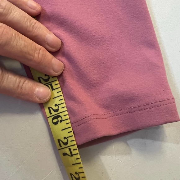 Year of Ours Veronica Pink Cross Over High Rise Leggings Size M - Picture 7 of 7